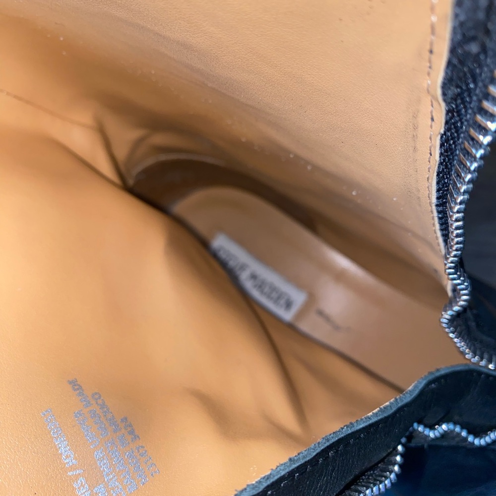 Steve Madden Jones Bootie Women Size 8 Used Color Black - Picture 8 of 9